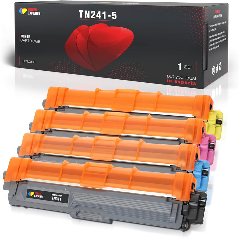 Toner Experte TN241 TN245 Tonerkartusche Ersatz für Brother TN-241 TN-245 Kompatible für DCP-9017CDW