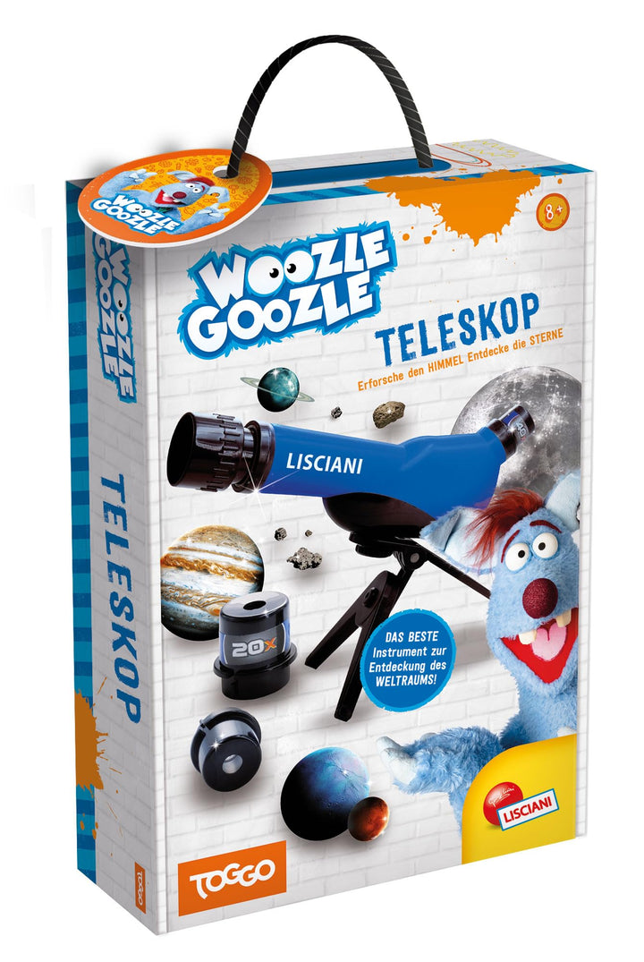Lisciani - WOOZLE GOOZLE Teleskop Für Kinder Ab 7 Jahren - Astronomie Lernspielzeug Mit Zoom x20 x30