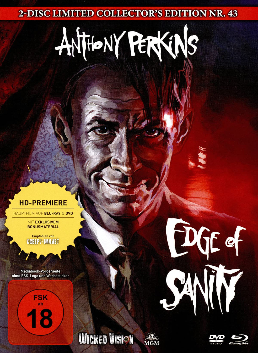 Edge of Sanity - Mediabook - Cover C - 2-Disc Limited Collector‘s Edition Nr. 43 - Limitiert auf 333