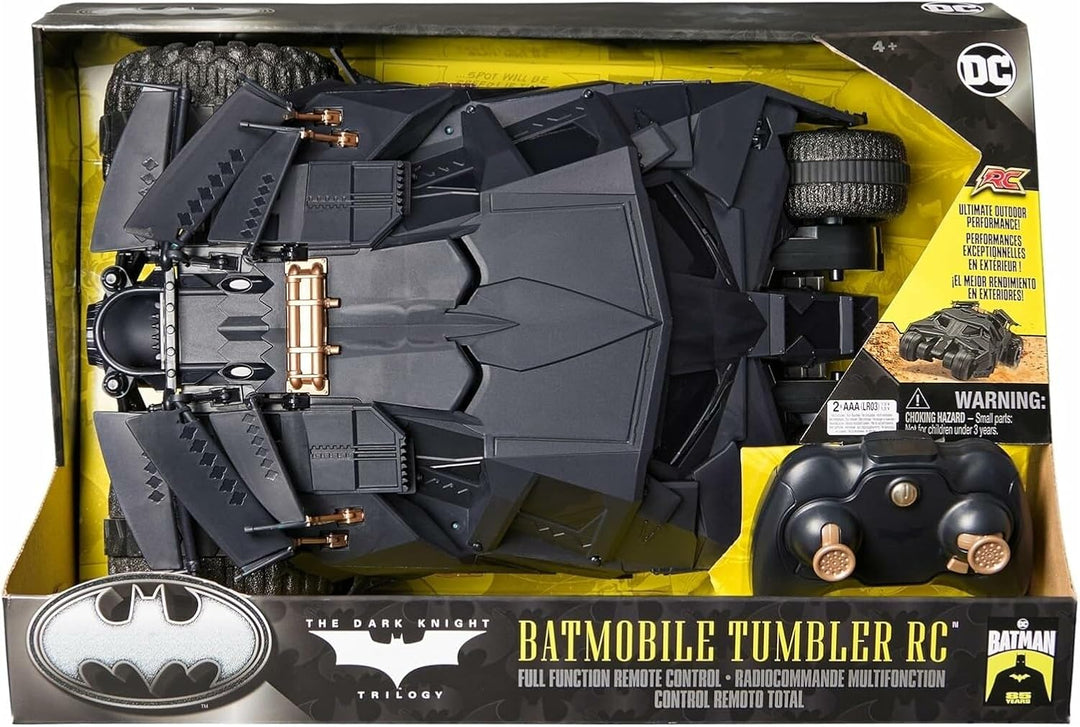 DC Comics - Batman Tumbler RC, ferngesteuertes Fahrzeug im Design der The Dark Knight Trilogie, Mass