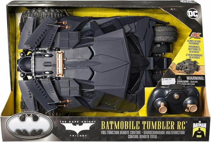 DC Comics - Batman Tumbler RC, ferngesteuertes Fahrzeug im Design der The Dark Knight Trilogie, Mass