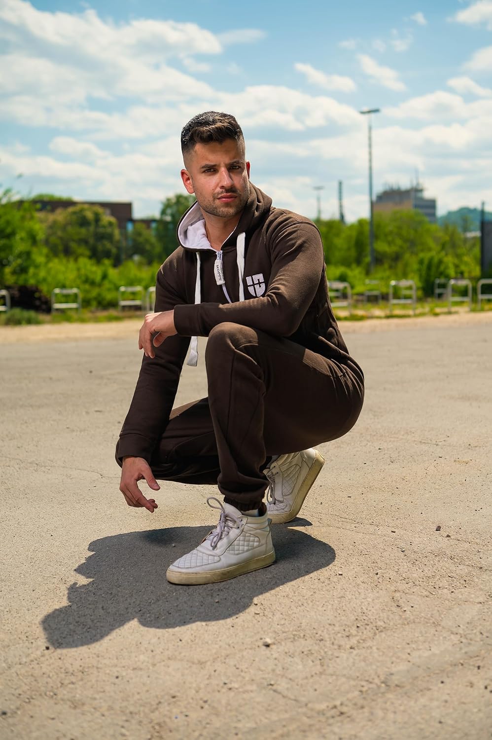 Herren Jumpsuit – Weicher & Bequemer Hausanzug XXL grün (green), XXL grün (green)