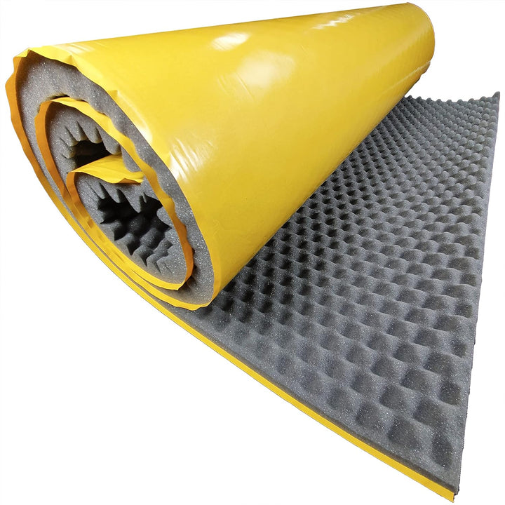 Akustikschaumstoff Selbstklebend 200x100 x 3 cm Noppenschaum von GMP Tech beauty of sound - Dämmung