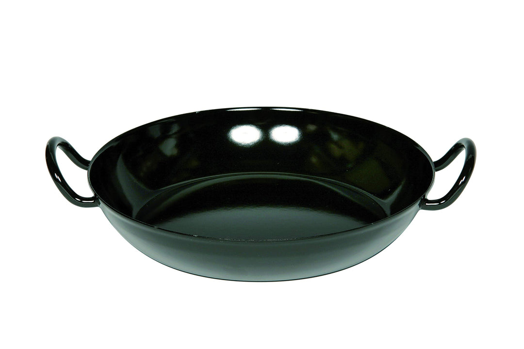 Riess, 0600-022, Schlemmerpfanne Ø 20cm, Classic, SCHWARZEMAILLE, Schwarz, Vol. (rec.): 0,6 Liter, M