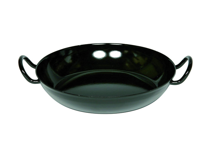 Riess, 0600-022, Schlemmerpfanne Ø 20cm, Classic, SCHWARZEMAILLE, Schwarz, Vol. (rec.): 0,6 Liter, M