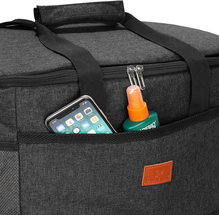 30L Lsolierte Picknick-Kühltasche Kühlbox Faltbar Cooler Bag Isoliertasche Kühlkorb Kühlbox isolierb