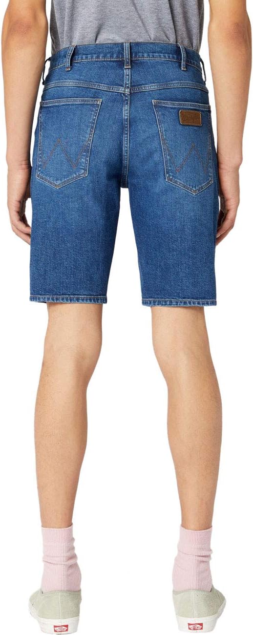 Wrangler Herren Shorts 29W Blau (Game On 12e), 29W Blau (Game On 12e)