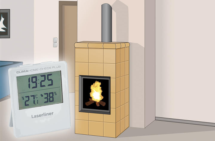 Laserliner ClimaHome-Check Plus Hygrometer 1% HR 99% RH
