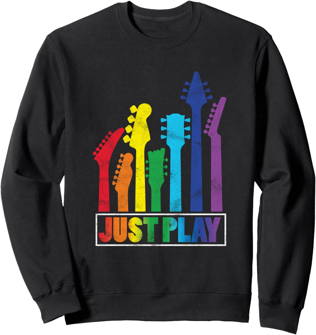 Saiteninstrument Zupfinstrument Gitarre Mandoline Banjo Sweatshirt