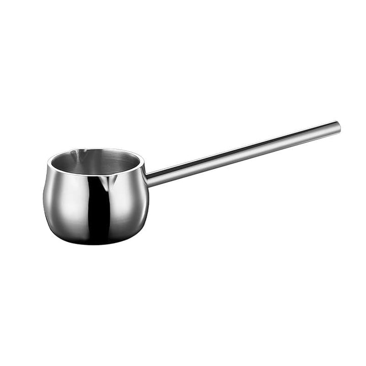 IMEEA Milchpfanne 10oz/300ml Kaffeekanne Butterwärmer mit langem Griff Induktions-Milchwärmertopf SU
