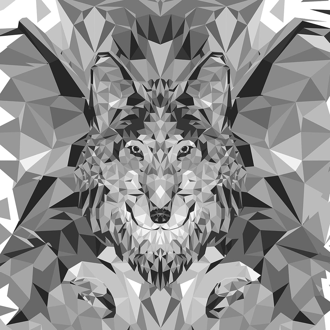 HUGE SPORTS Wildes Tier Rashguard Sonnenschutz Schnelltrocknend Kompression Schwimmshirt 3XL Wolf, 3