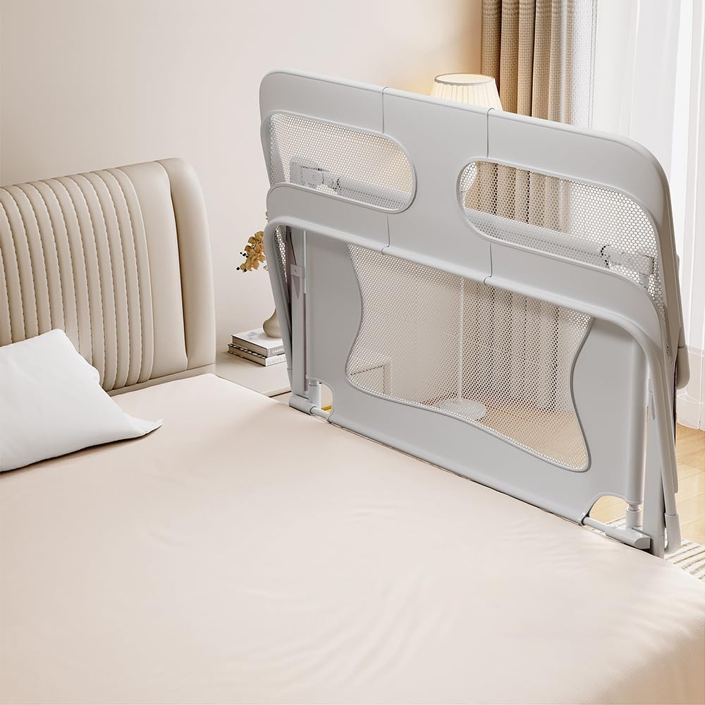 homewell Bettgitter, gemeinsames Schlafen, Bettschutzgitter Kinderbettgitter für Kinder Babybettgitt