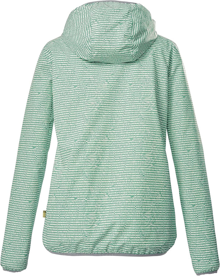 Killtec Damen Kos 63 Wmn Jckt Funktionsjacke/Outdoorjacke mit Kapuze, packbar 34 hell pistazie, 34 h