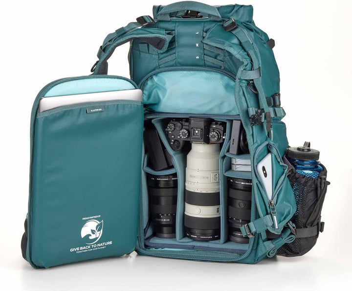 Shimoda Action X v2 Rucksack Family Blaugrün/ein Hauch Von Paradies (Trace Of Paradise) Starter Kit