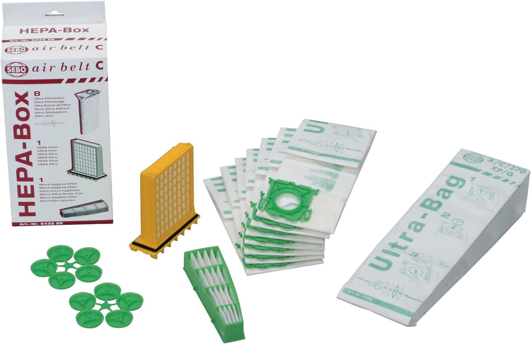 Sebo airbelt C HEPA-Box für C-Geräte, Vliesmaterial