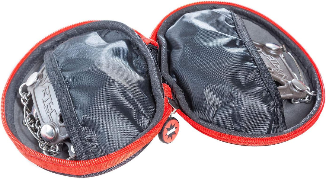 Nortec Steigeisen Nordic Made in Italy für Wandern und Trail Running Winter auf EIS und Schnee, Micr