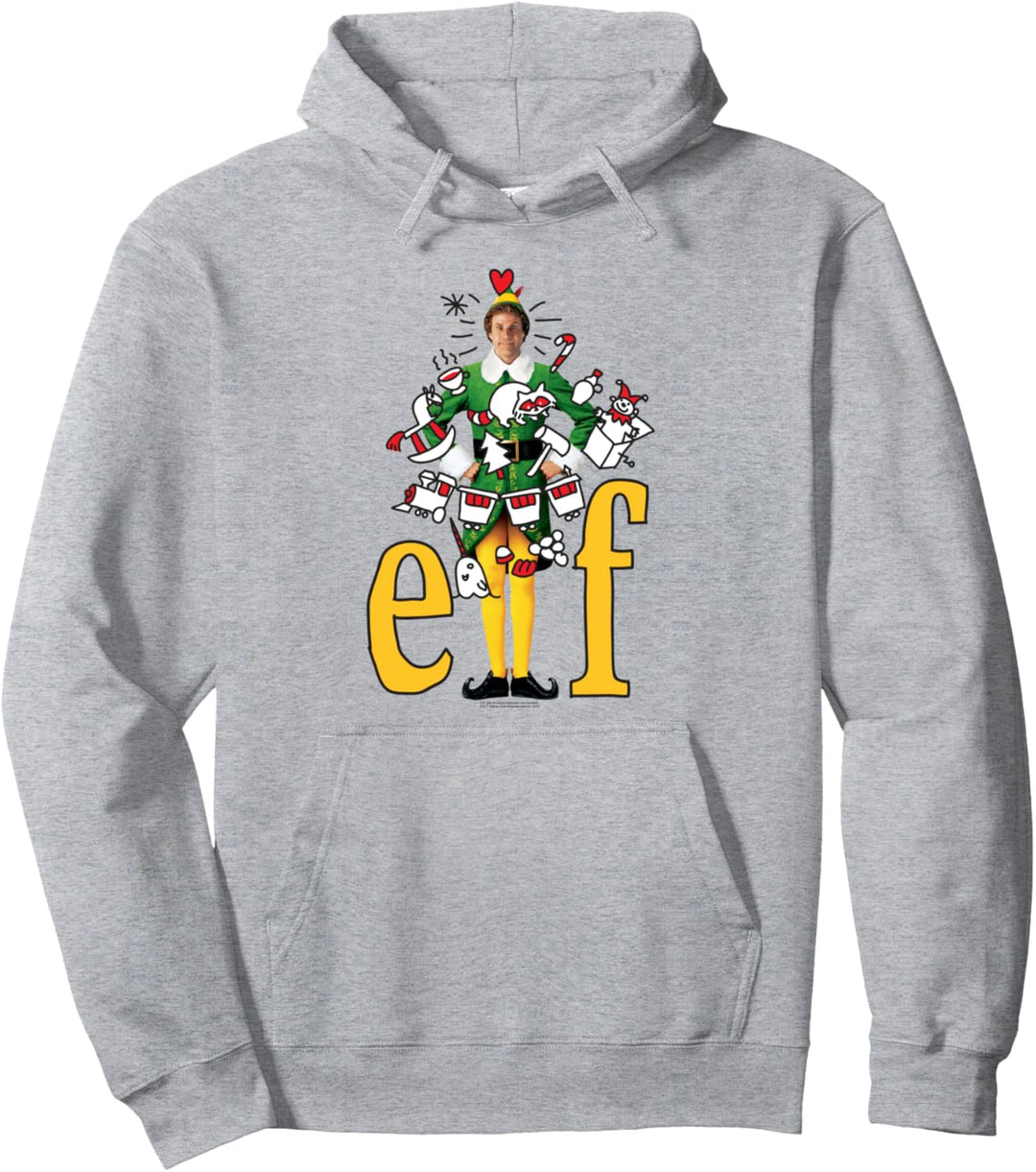 Elf Buddy The Elf Weihnachten Pullover Hoodie