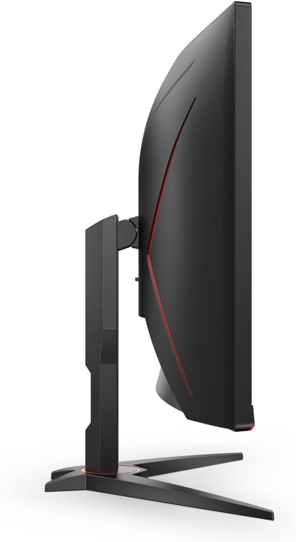 AOC Gaming CU34G2XE - 34 Zoll WQHD Curved Monitor, 144 Hz, FreeSync Prem., HDR10 (3440x1440, 1 ms MP