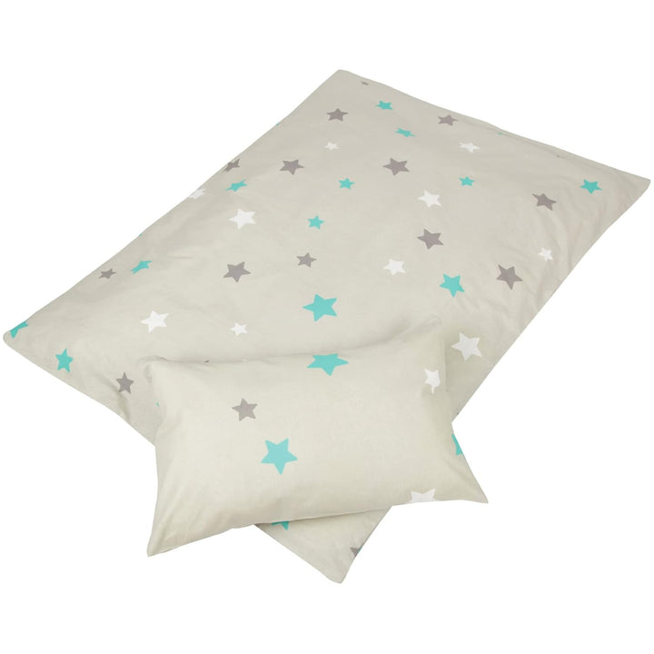 Bestlivings Kinder Bettwäsche 2-TLG (100x135cm / 40x60cm) Bettdecken Set, 100% Baumwolle - Babybettw