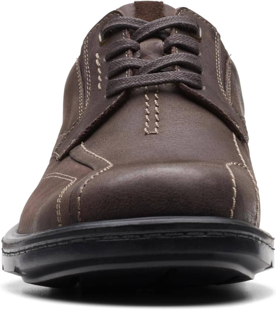 Clarks Herren Gessler Spitze Oxford 39.5 EU Dunkelbraun, 39.5 EU Dunkelbraun
