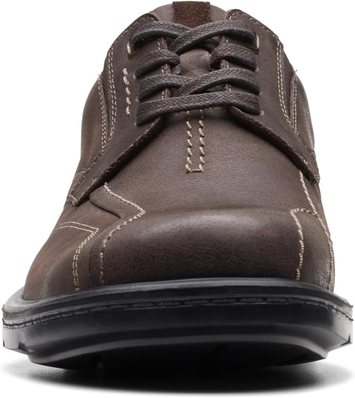 Clarks Herren Gessler Spitze Oxford 39.5 EU Dunkelbraun, 39.5 EU Dunkelbraun