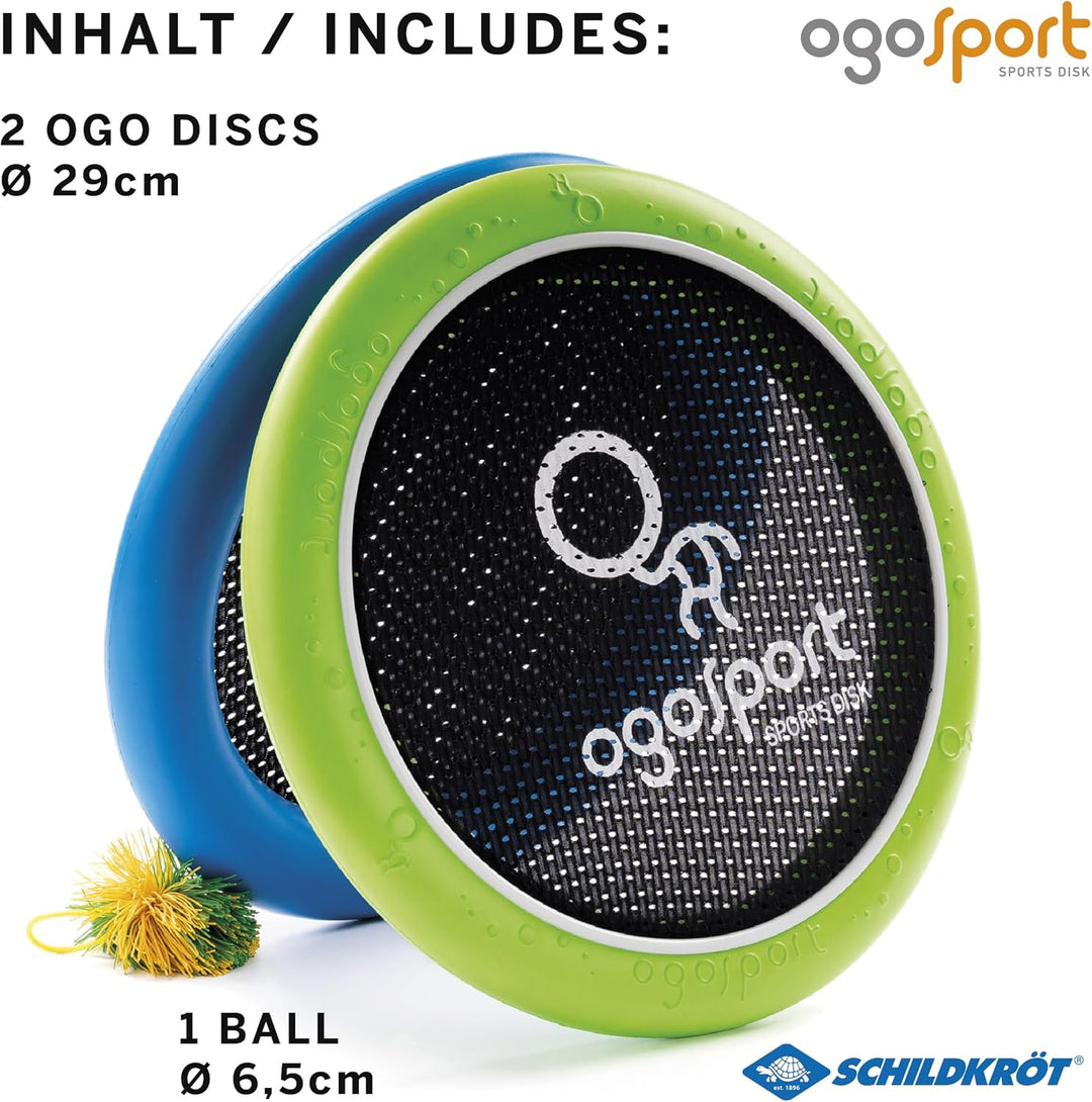 Schildkröt Ogo Sport Set, 2 Ogo Softdiscs Ø29cm, 1 Ball, Standardgrösse, der beliebte Spiel-Klassike
