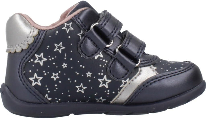 Geox Mädchen B Elthan Girl B Sneaker 19 EU Blau, 19 EU Blau