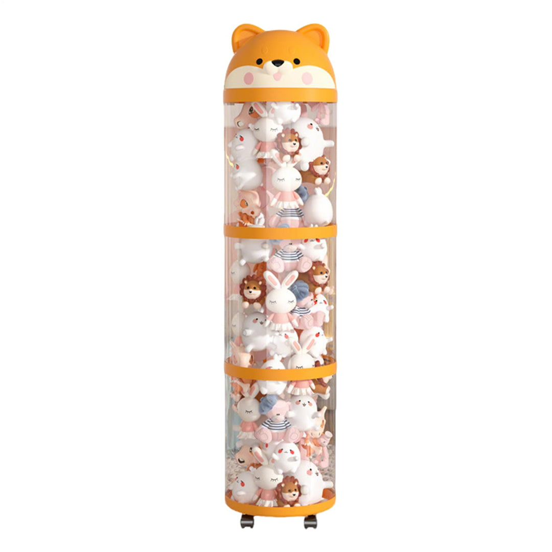 Aufbewahrungsröhre Kuscheltiere, Plüschtier Aufbewahrung Röhre, Stofftier Organizer, Stuffed Animal