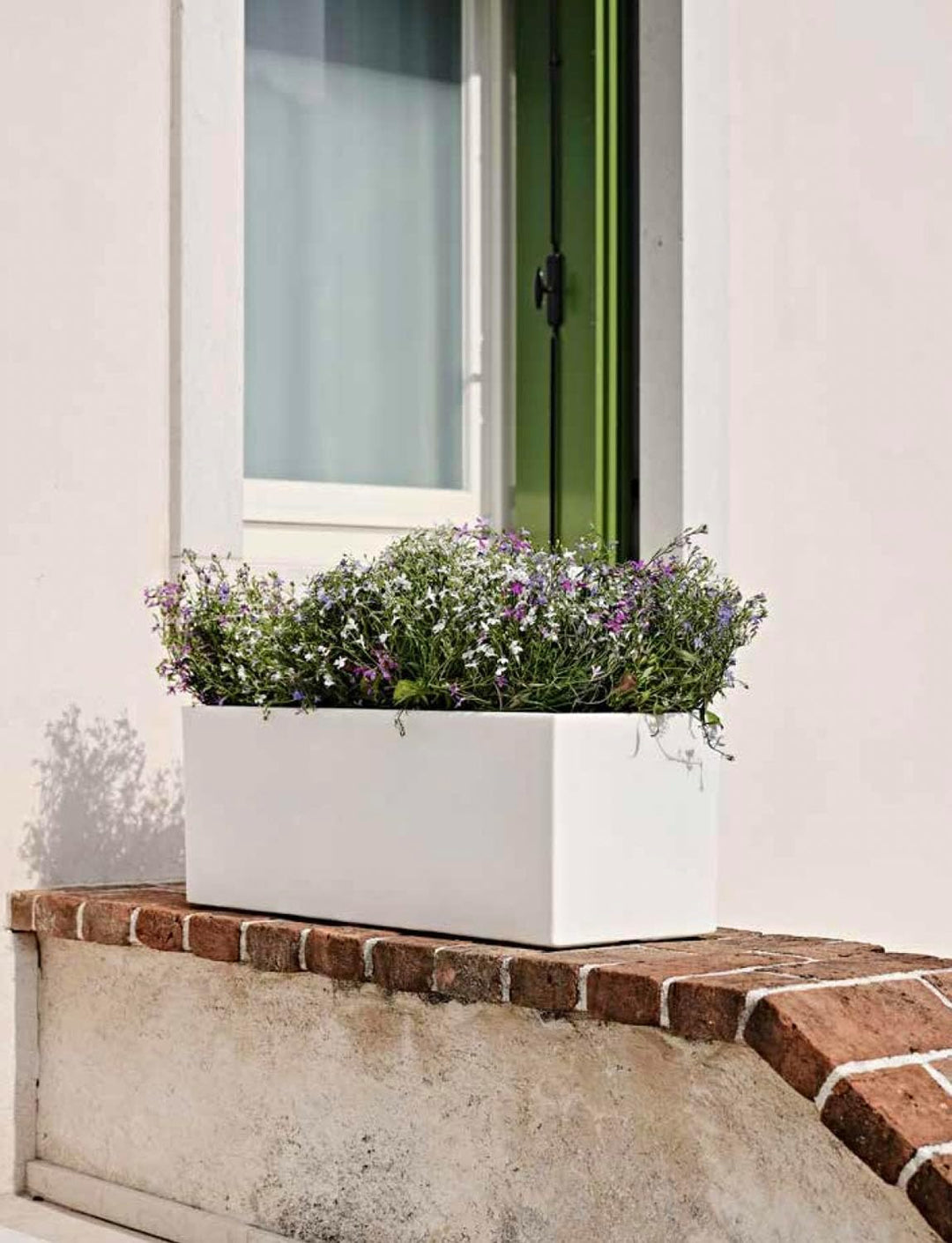 TERAPLAST Blumentopf Schio Cassa 100 cm Made in Italy recyclebar 100 cm Bronze, 100 cm Bronze
