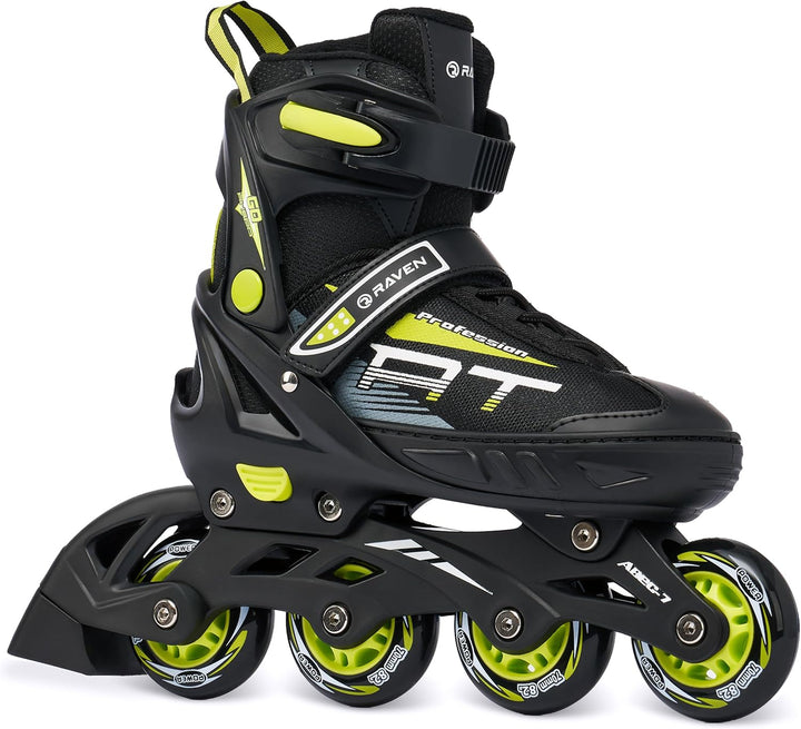 RAVEN Profession 3in1 Inlineskates Triskates Rollschuhe Inliner für Kinder und Erwachsene verstellba