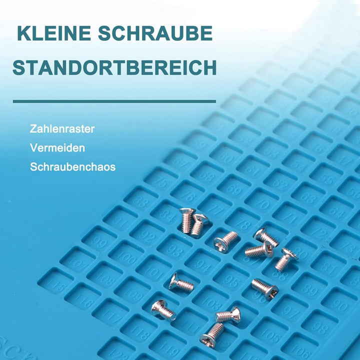 Magnetische Lötmatte, 55 x 35 cm Magnetische Elektronik Reparaturmatte, Silikon Lötmatte, Magnetisch