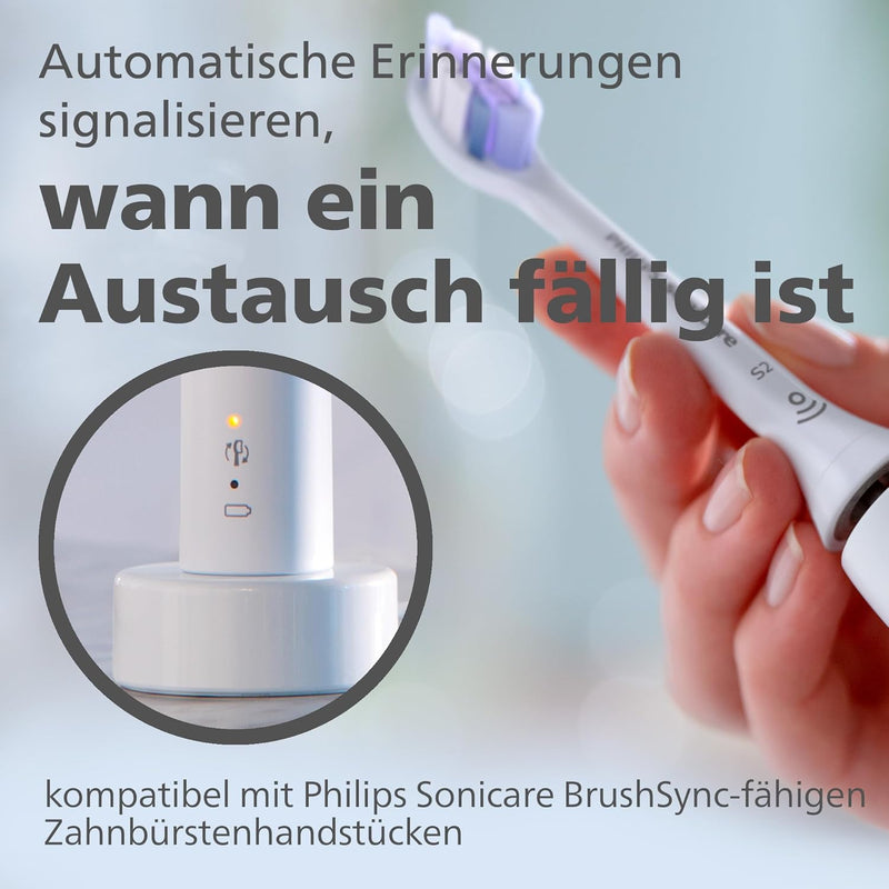 Philips Sonicare Bürstenköpfe, S2 Sensitive Bürstenkopf mit besonders weichen Borsten für empfindlic