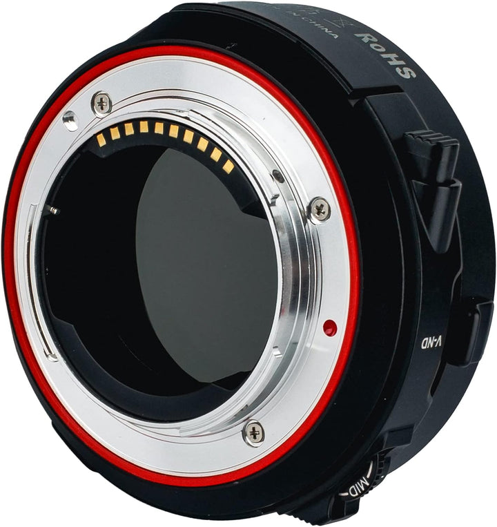 Meike MK-EFTE-C VND Autofokus Mount Objektivadapter mit Variabler ND- und UV-Filter Konverter für Ca