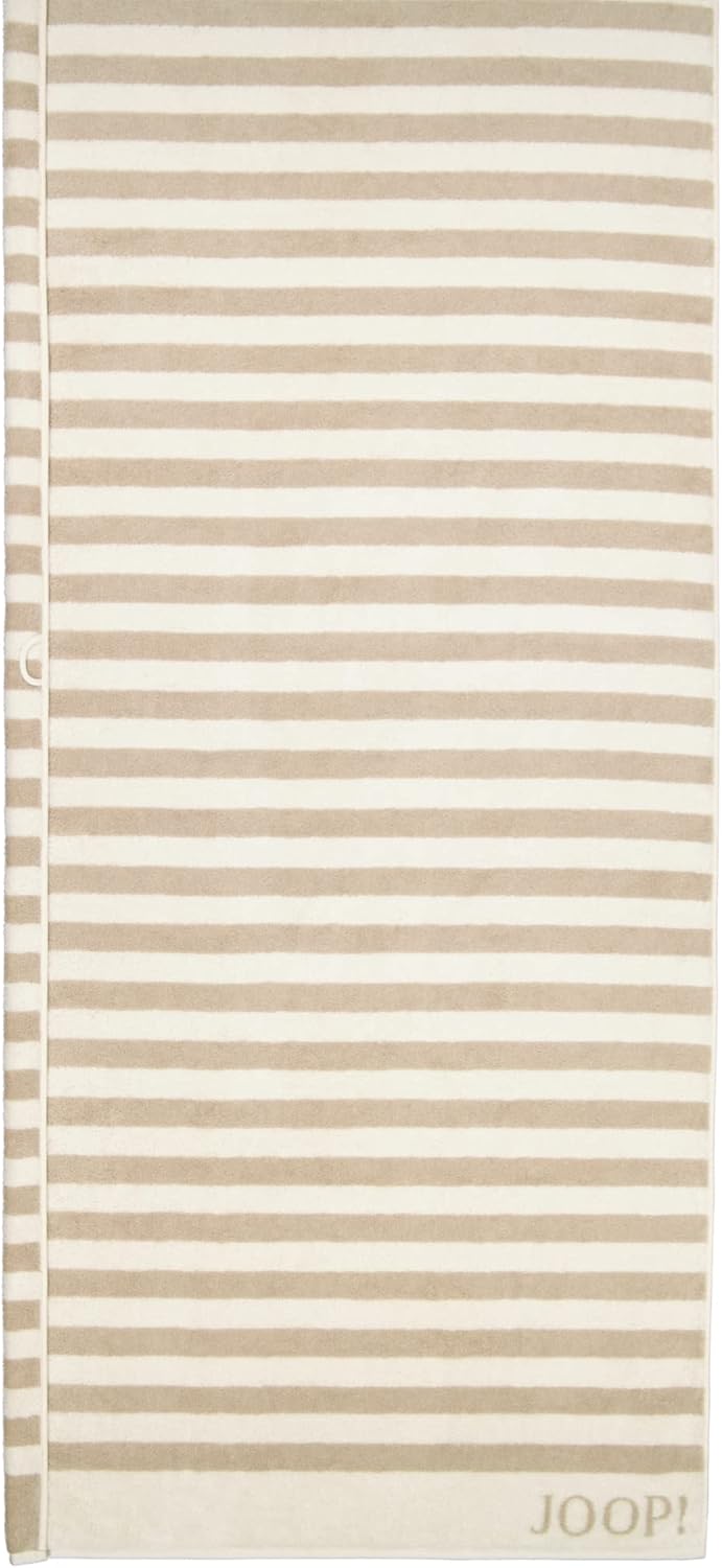 JOOP! Saunatuch Classic Stripes 1610 | 36 creme - 80 x 200 Saunatuch 80x200 cm, Saunatuch 80x200 cm