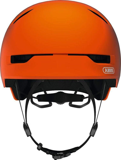 ABUS Stadthelm Scraper 3.0 - Robuster Hartschalen-Fahrradhelm M (54-58 cm) Orange (signal orange),