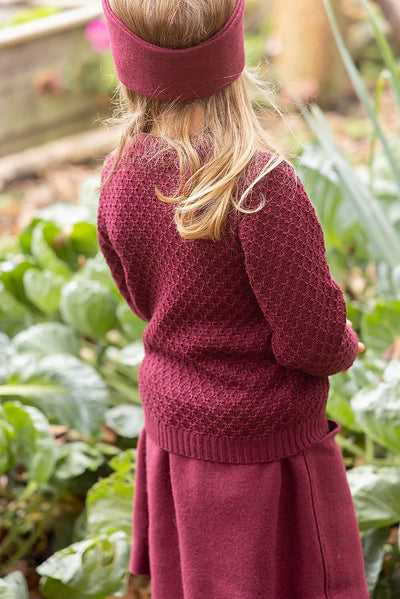 Disana Aran-Pullover, 100% Bio-Merinowolle GOTS, IVN Best | besonders warm | Kleinkind Kind Unisex |