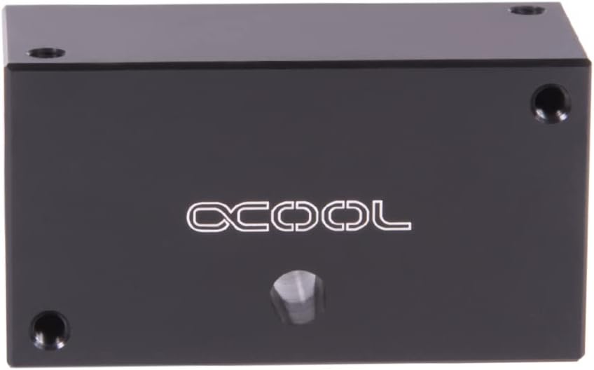 Alphacool ES Distro Plate C1 Verteiler, schwarz