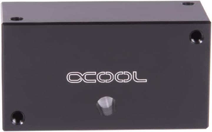 Alphacool ES Distro Plate C1 Verteiler, schwarz