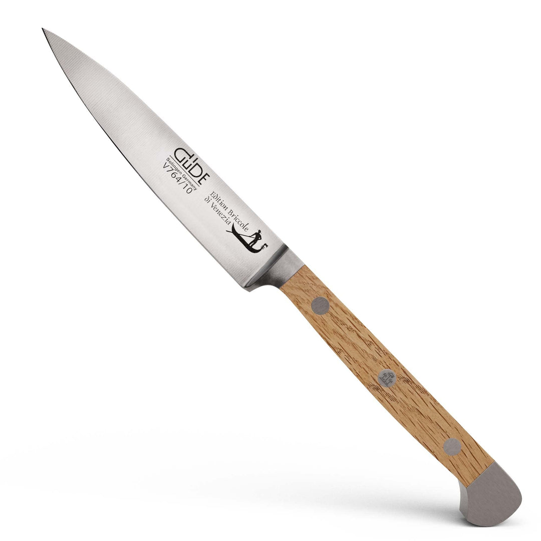 GÜDE Solingen - Spickmesser geschmiedet, 10 cm, Briccole, ALPHA BRICCOLE DI VENEZIA, Office Messer,