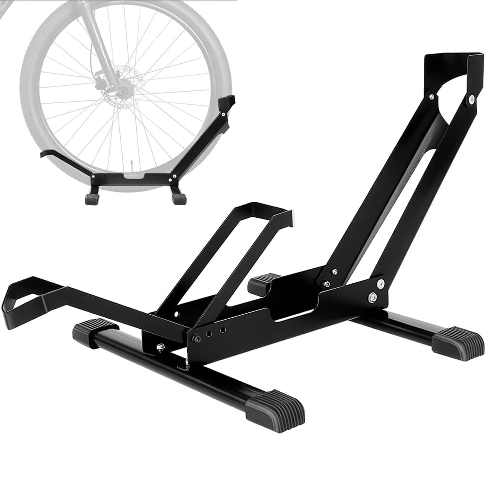 Fahrradständer Boden 20 bis 29 Zoll0,Fahrrad Ständer für Ihre Garage,Haus oder Fahrradgeschäft,Faltb