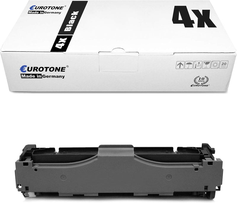 4X Eurotone Toner kompatibel für Canon I-Sensys MF8330 LBP7210 LBP7200cdn MF8550 MF724 MF729Cdw MF72