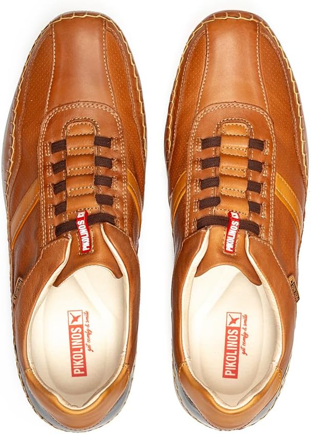 Pikolinos Sneakers in Leder Modell Fuencarral für Männer 40 EU Brandy, 40 EU Brandy