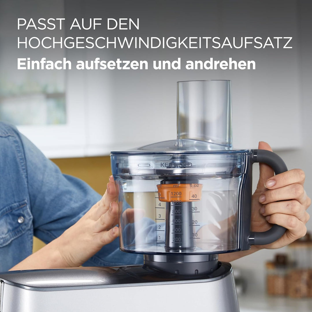 Kenwood MultiPro KAH65.000PL Multi-Zerkleinerer, Zubehör für Kenwood Chef & Chef XL Küchenmaschinen,