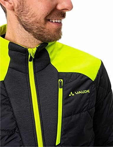 VAUDE Men's Minaki Jacket III - Isolationsjacke Herren - warme Fahrradjacke M black/yellow, M black/