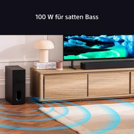 Sony BRAVIA Theatre Sub 7 kabelloser Subwoofer – 100 W tiefer Bass | einfache Installation und Steue