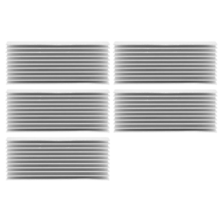 5-tlg. CPU-Kühlkörper aus Aluminium, 40 x 20 x 100 mm Kühlkörper-Kühlplatine, PCB-Kühlung Wärmeablei