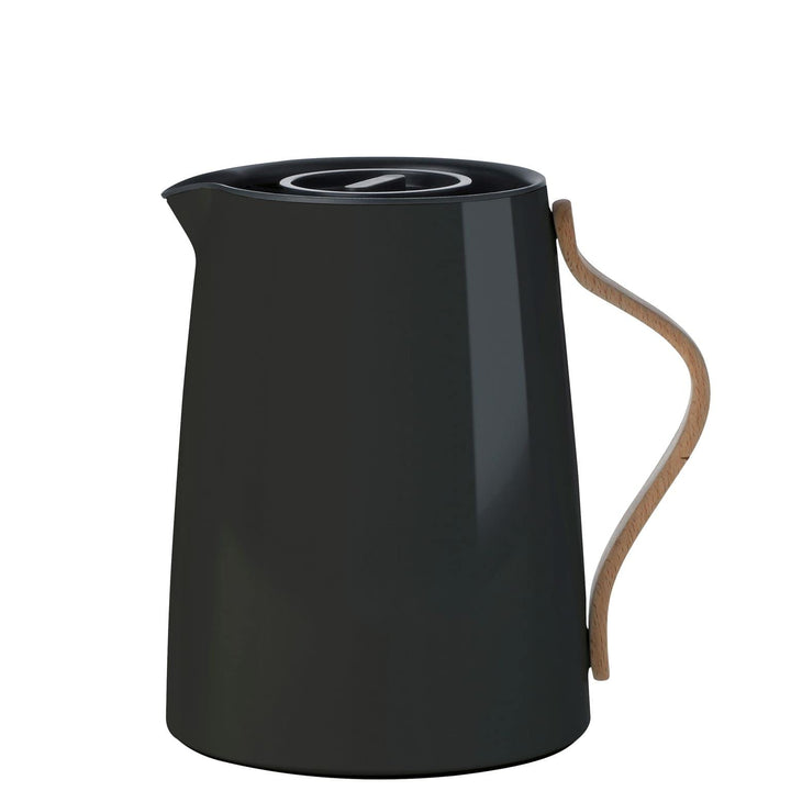 Stelton Tee-Isolierkanne Emma - Isolierte Kunststoff-Teekanne mit Deckel &amp; Edelstahl-Thermoeinsatz -
