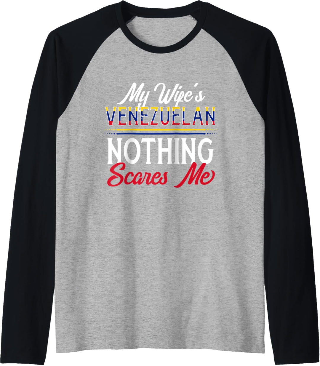 Herren Venezolanische Ehefrau Venezuela Ehemann Jahrestag Raglan