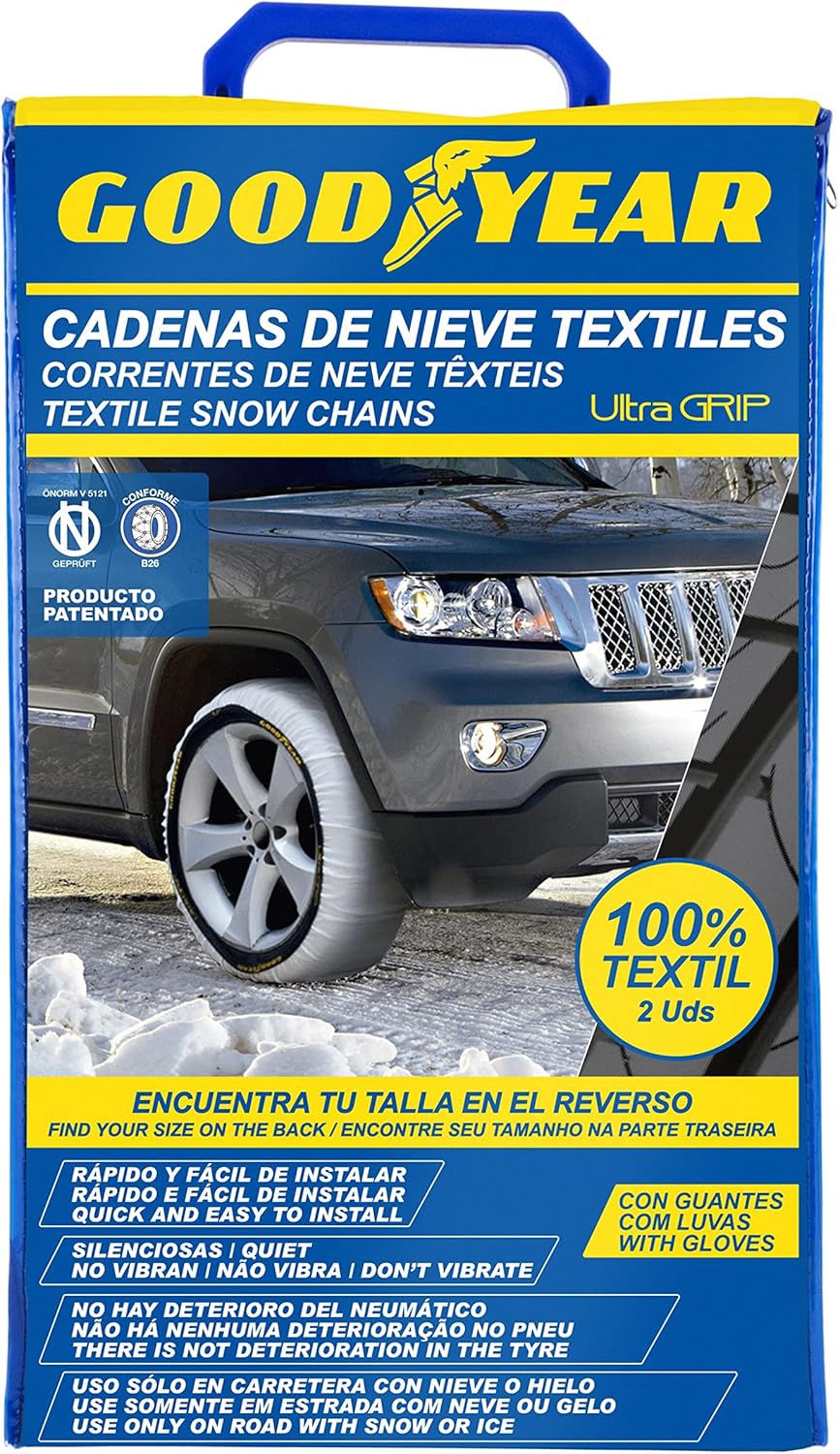 Goodyear Ultra GRIP Grösse XL 2er Set Textil Schneeketten für Autos ULTRA GRIP GRÖSSE XL, ULTRA GRIP