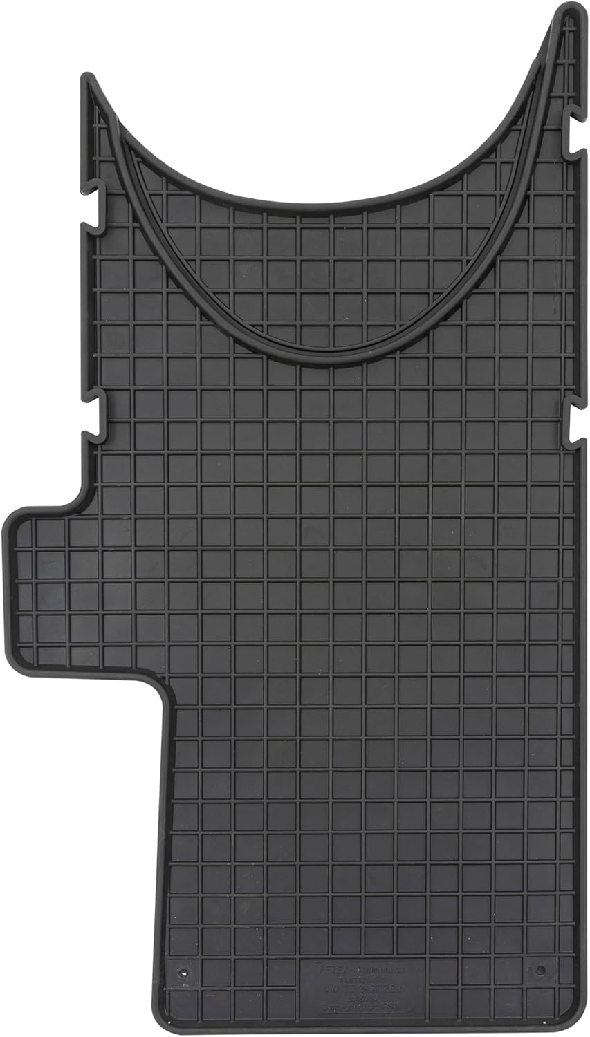 PETEX 68510 Gummimatten für passend für T5 ab 37742 / T6 ab 42156 Führerhaus 2-Sitzer Fussmatten sch